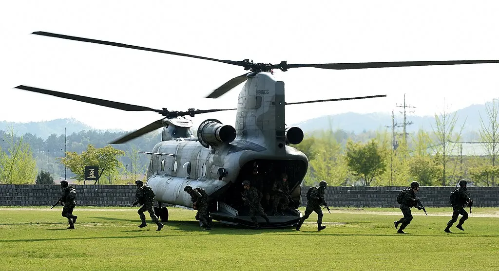 1024px 2015.4.27 Republic of Korea Army Special Warfare Command, 13th Airborne Brigade