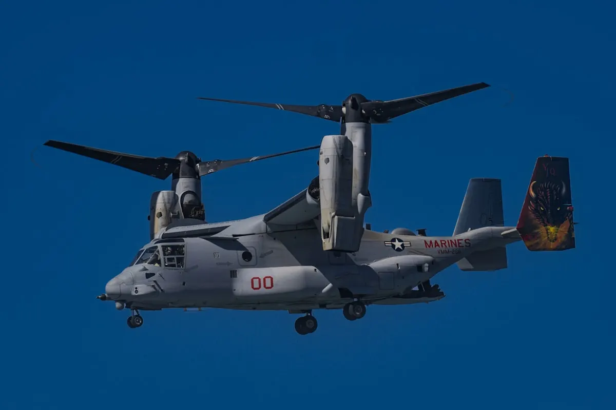 USMC Completes Final MV-22 Osprey Acquisition